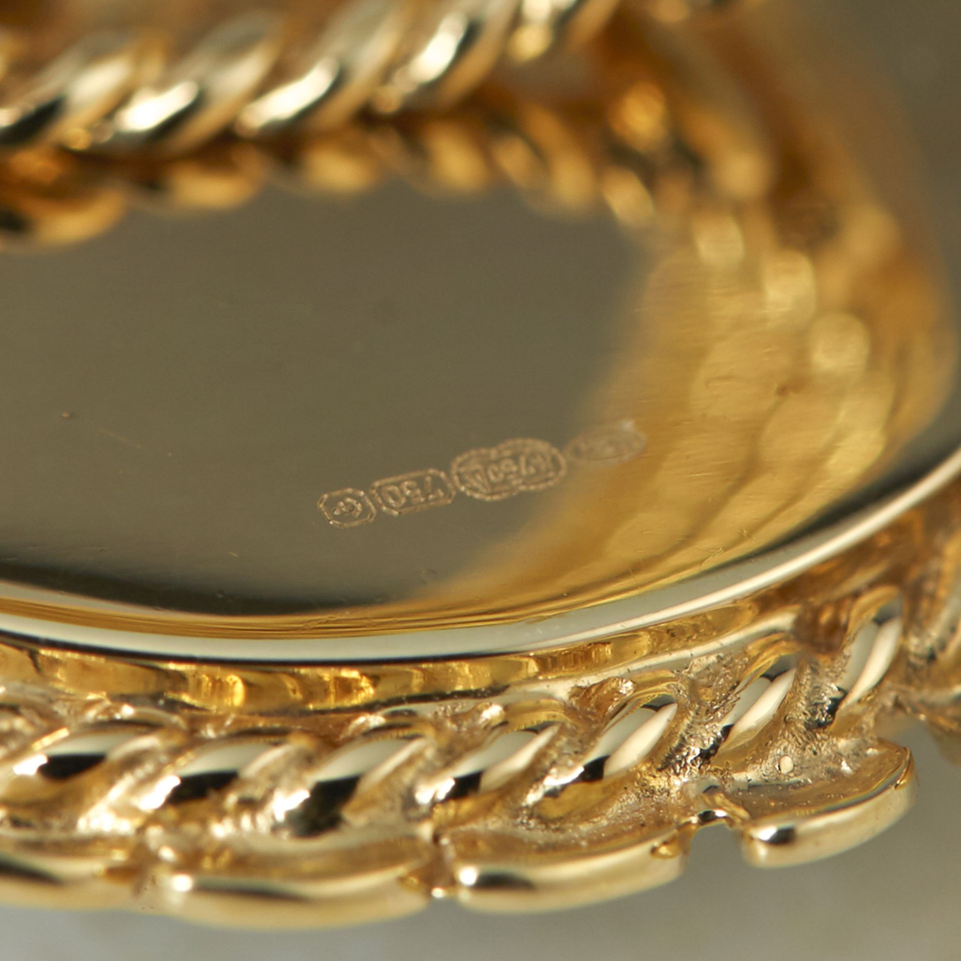 Carla Amorim 18k Yellow Gold Cabochon Aquamarine Ring - Image 7 of 7