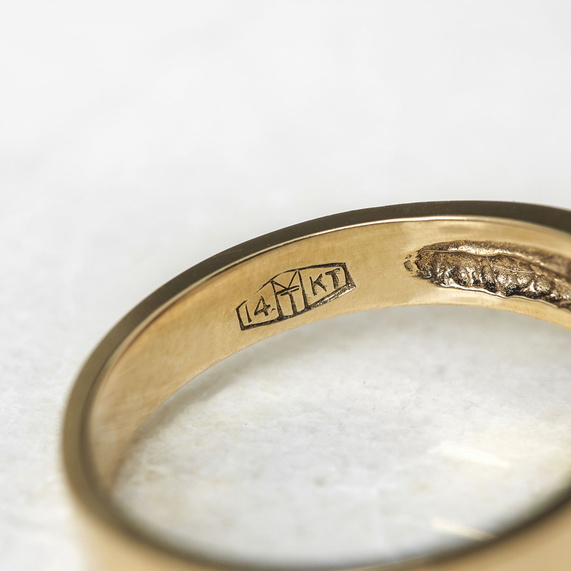 Unbranded 14k Yellow Gold 0.20ct Diamond Swivel Ring - Image 5 of 5