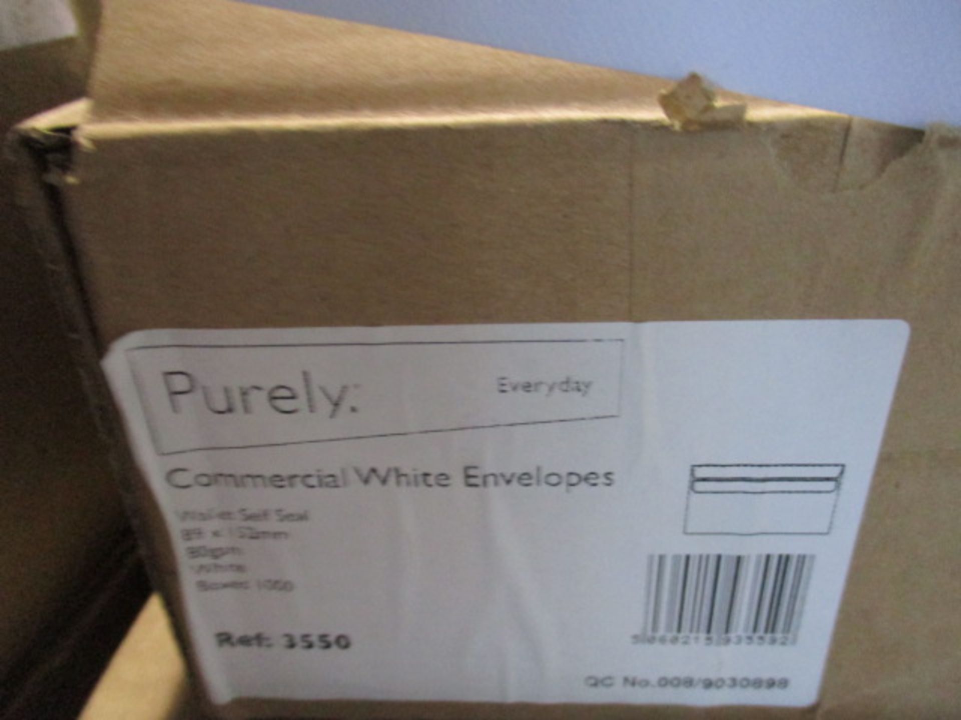 4000 brand new factory sealed envelopes as pictured in 4 x cartons - Image 2 of 2