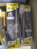 7 packs Bic HB Graphic pencil brand new factory sealed