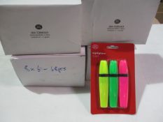 Appx 50packs of Brand new sealed 3 pack Highlighter markers