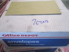 7 boxes - 500pcs each box of DL envelopes brand new factory sealed