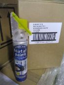 30pcs ( 5 cartons of 6pcs ) Factory sealed White Hammerite Metal Master Metal Paint rrp £6.99 / unit