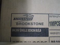 25pcs Factory Sealed Brookstone H4 High Power Xtreme bulbs rrp £6.99 each .