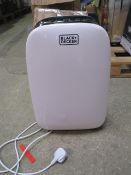 Black and Decker Dehumidifier powers on - untested further customer return