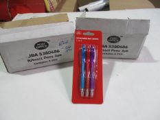 Appx 50 sets - 3pack ballpoint pen set brand new factory sealed