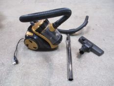 Cylinder Vacuum cleaner - powers on - untested further customer return