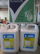 28pcs ( 14 cartons ) 5 litre Evans commercial grade detergent brand new factory sealed