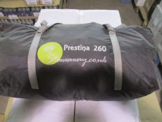 Prestina Stowaway Awning set - unchecked in carry bag