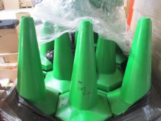10pcs Brand new unused Large size Green traffic cone by JSP