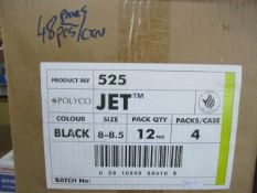 48. packs ( pairs ) Brand new Factory Sealed Polyco Jet workglove Heavy Duty Lined