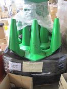 10pcs Brand new unused Large size Green traffic cone by JSP