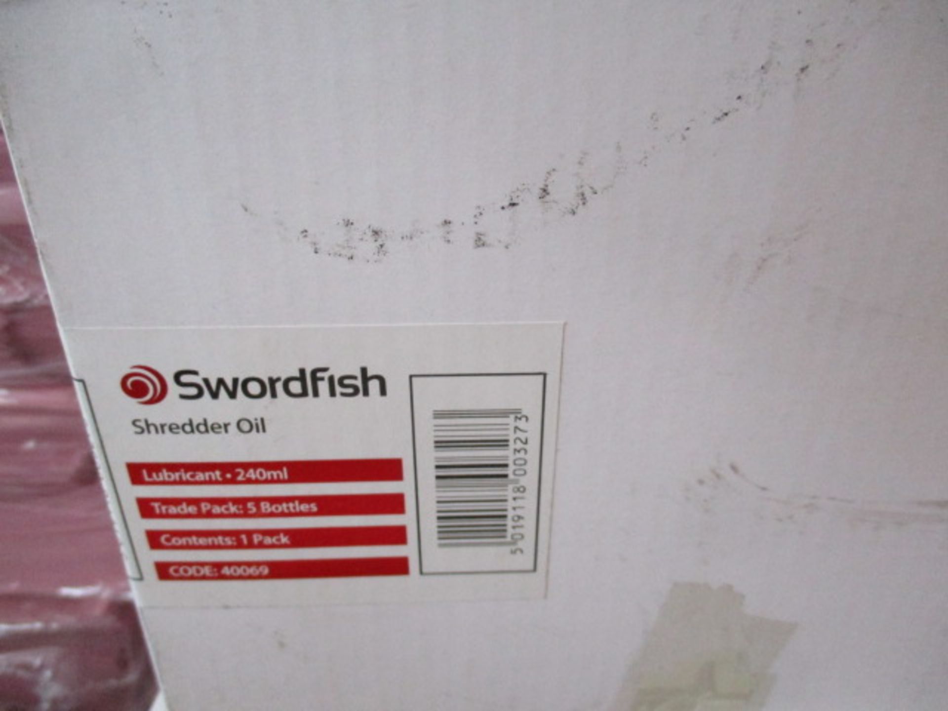 7 cartons - 5pcs / carton Swordfish shredder oil brand new factory sealed - Image 2 of 2