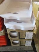20pcs White Han stacking tray brand new factory sealed