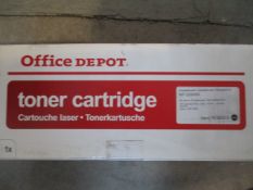 Office depot compatible toner cartridge as pictured brand new factory sealed
