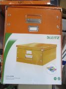 11pcs Brand new Factory Sealed Leitz large size click and store storage boxes