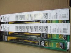 30pcs Brand new Factory Sealed 16" wiper blades - universal style