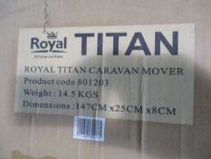 Royal Titan Caravan Mover - includes only and all items as pictured - looks unused showroom sample -