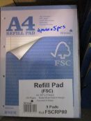 20pcs A4 writing pads brand new factory sealed A4 refill pad