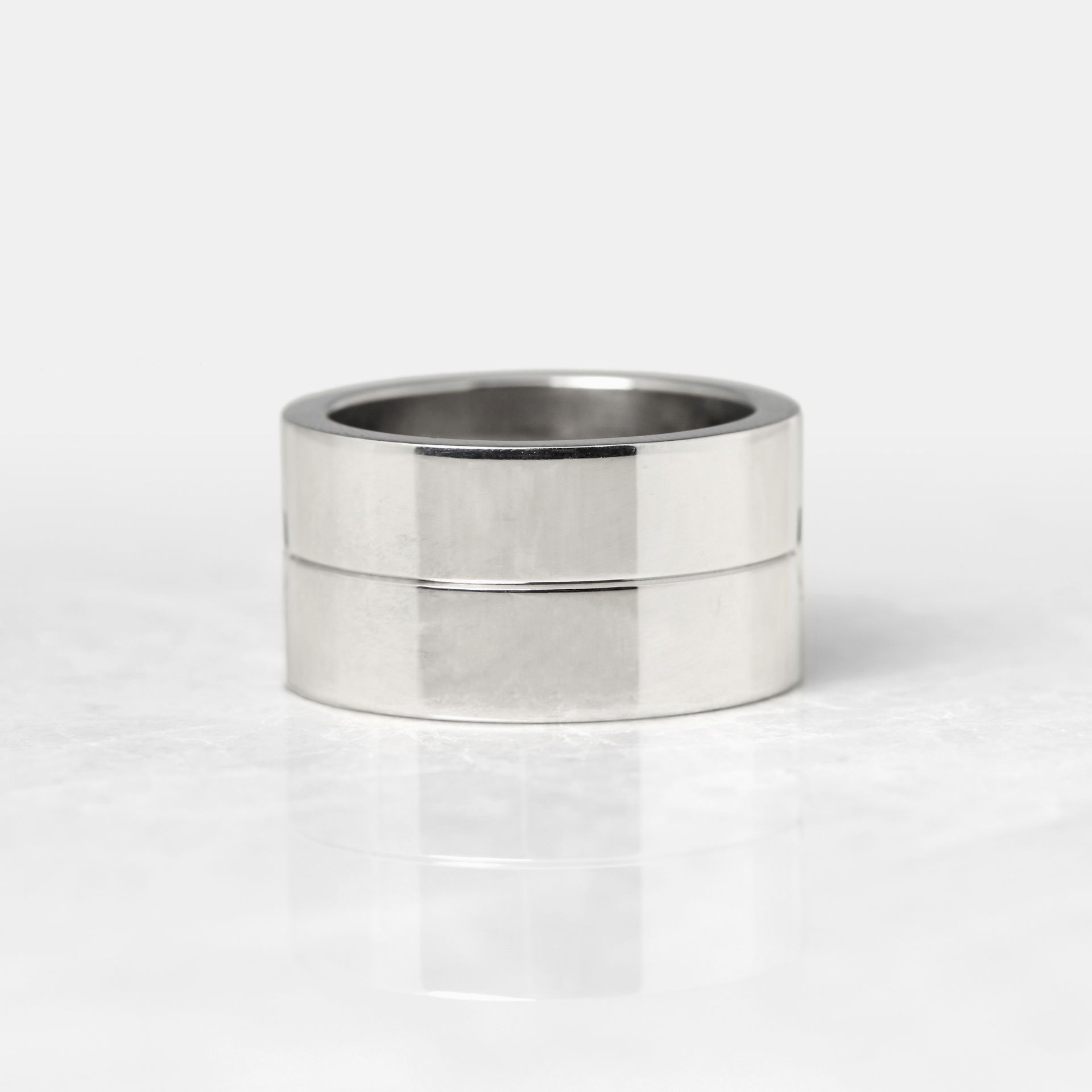 Cartier 18k White Gold High Love Ring - Image 3 of 8