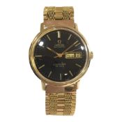 Omega Seamaster 18 Carat Gold Men's Vintage Watch