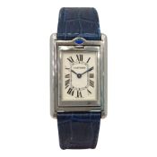 Womens Vintage Cartier Top Wind Reversible Watch
