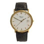 Vintage Chopard Round Faced, Yellow Gold Gents Watch With Date Feature, 1161
