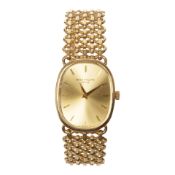 1990s Ladies Patek Philippe Ellipse, 18 Carat Yellow Gold Quartz Watch