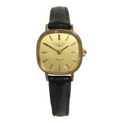 Longines Quartz 9 Carat Gold Small Vintage Ladies Watch