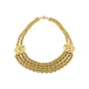 Chanel Centaur Medallion Chain Necklace - 1984