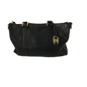 Chanel Quilted Black Travel Bag