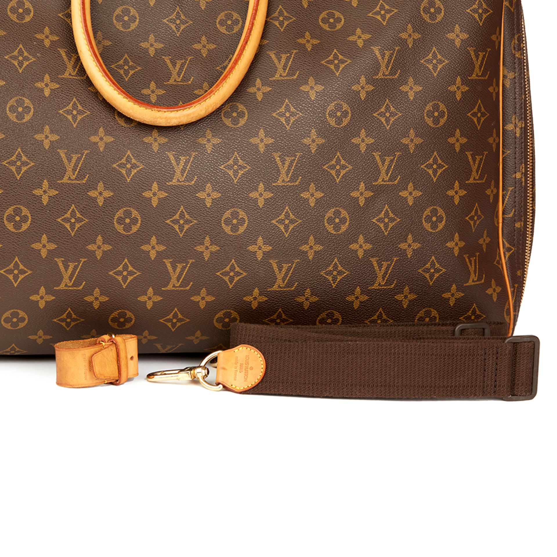 Louis Vuitton Brown Monogram Coated Canvas 3 Compartment Alize 55 - Image 9 of 11