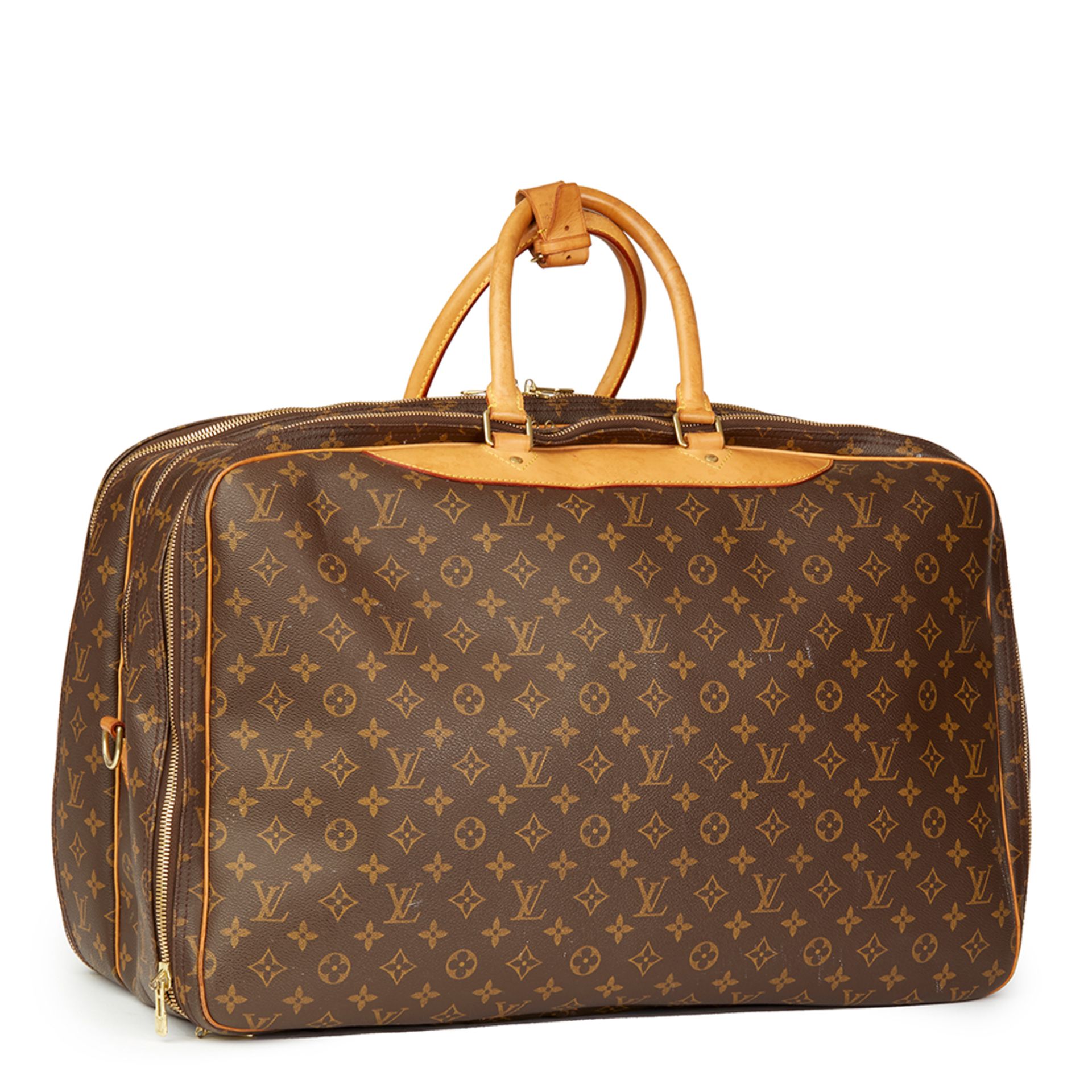 Louis Vuitton Brown Monogram Coated Canvas 3 Compartment Alize 55 - Image 3 of 11