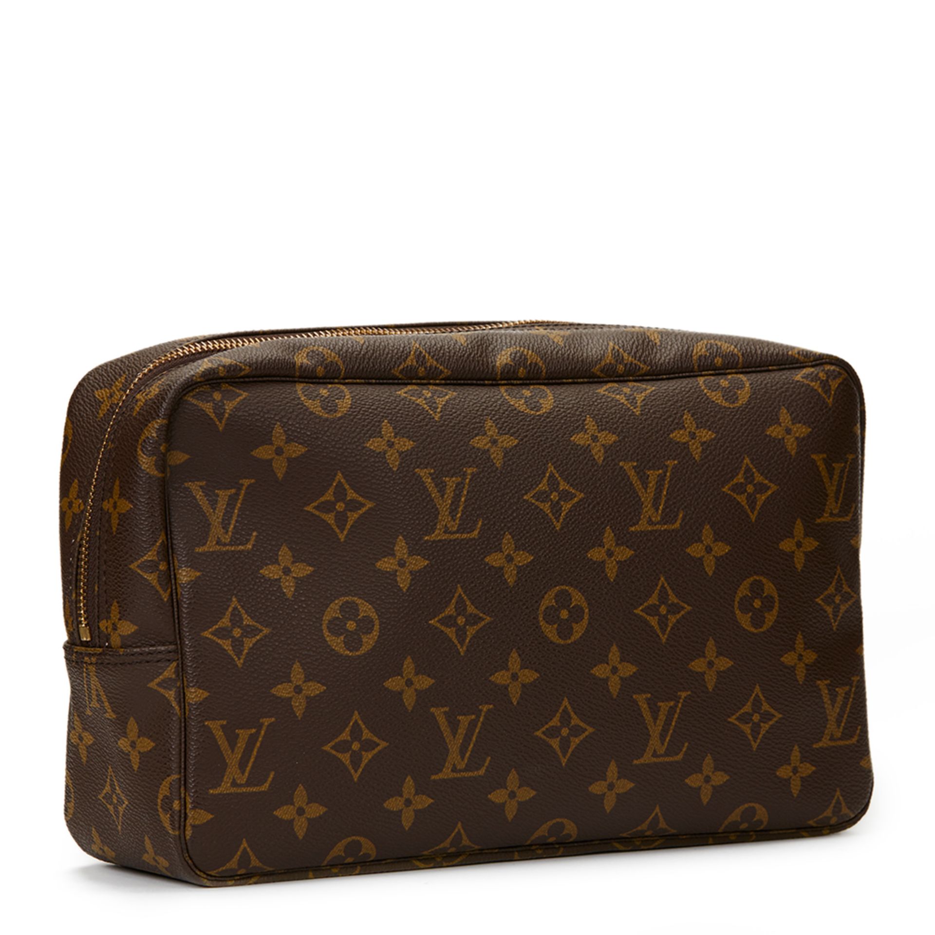 HB1180 Louis Vuitton Hand-painted 'Ca$h Me Outside' X Year Zero London Toiletry Pouch - Bild 4 aus 9