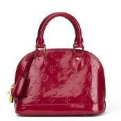 Louis Vuitton Indian Rose Vernis Leather Alma BB