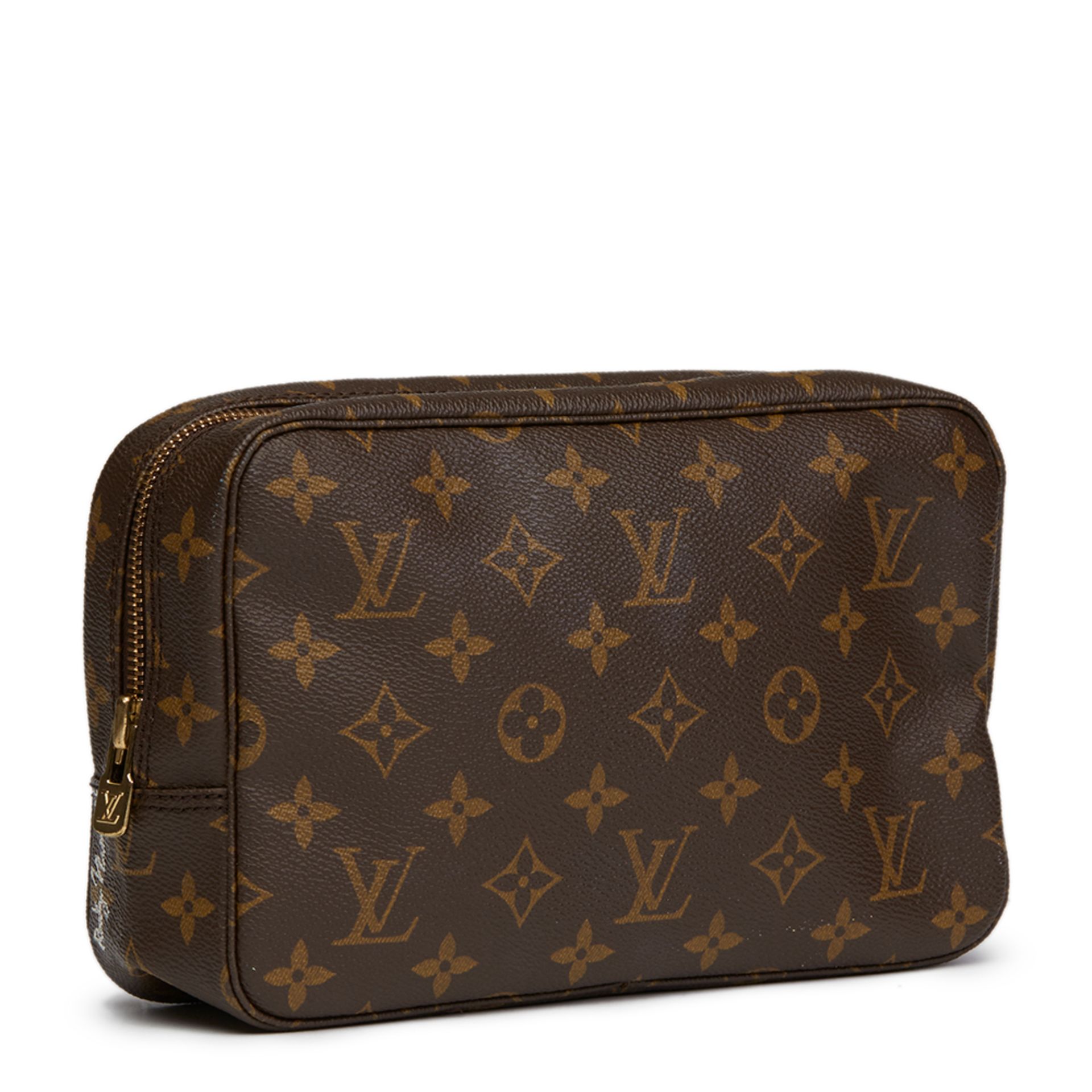 Louis Vuitton Hand-painted 'Sick of it all' X Year Zero London Toiletry Pouch - Image 9 of 11