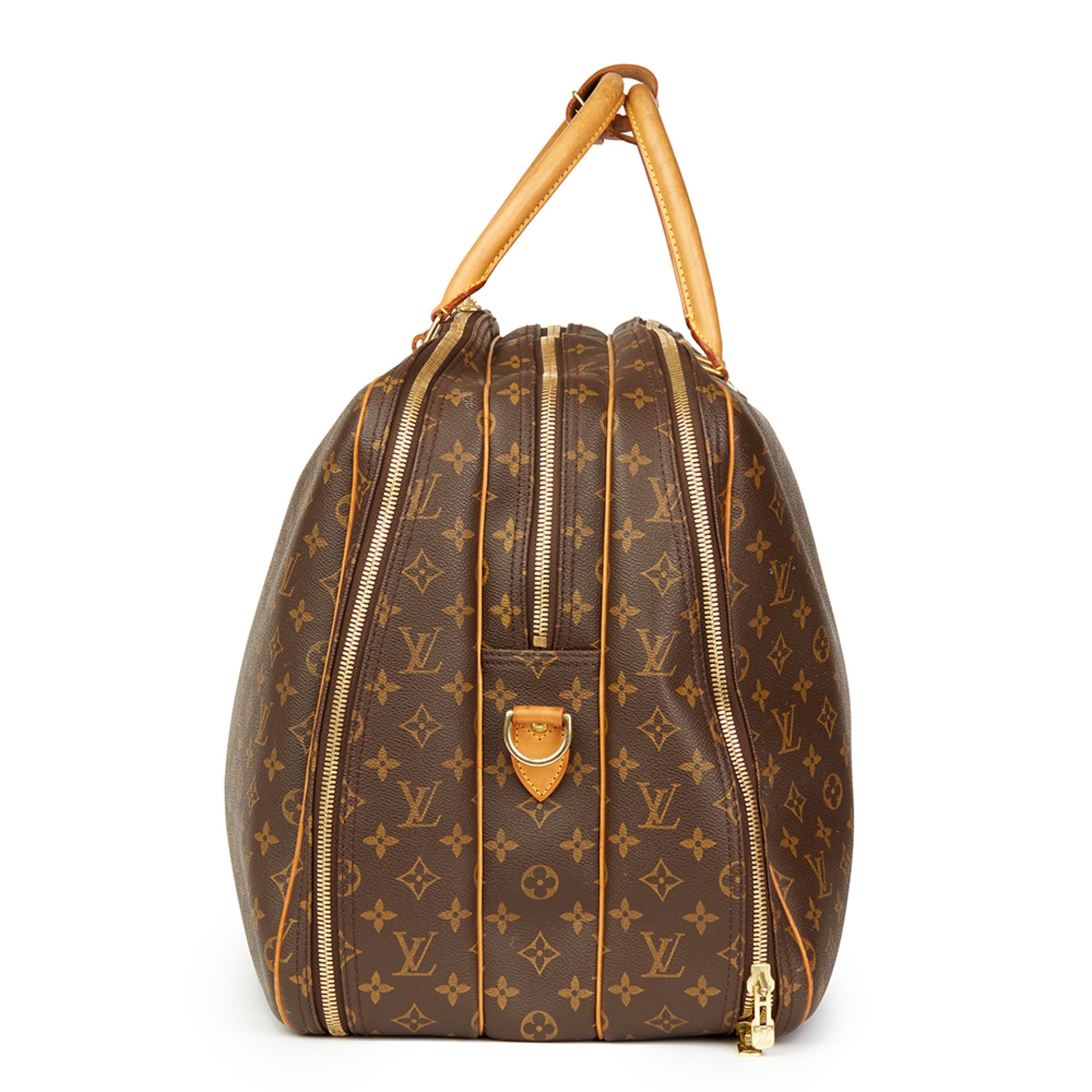 Louis Vuitton Brown Monogram Coated Canvas 3 Compartment Alize 55 - Image 5 of 11