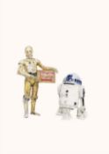 'I'm with stupid- C-3PO and R2D2'