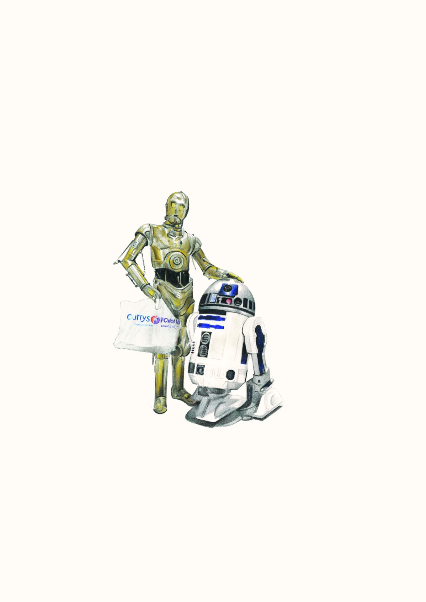 'C-P3O and R2D2'