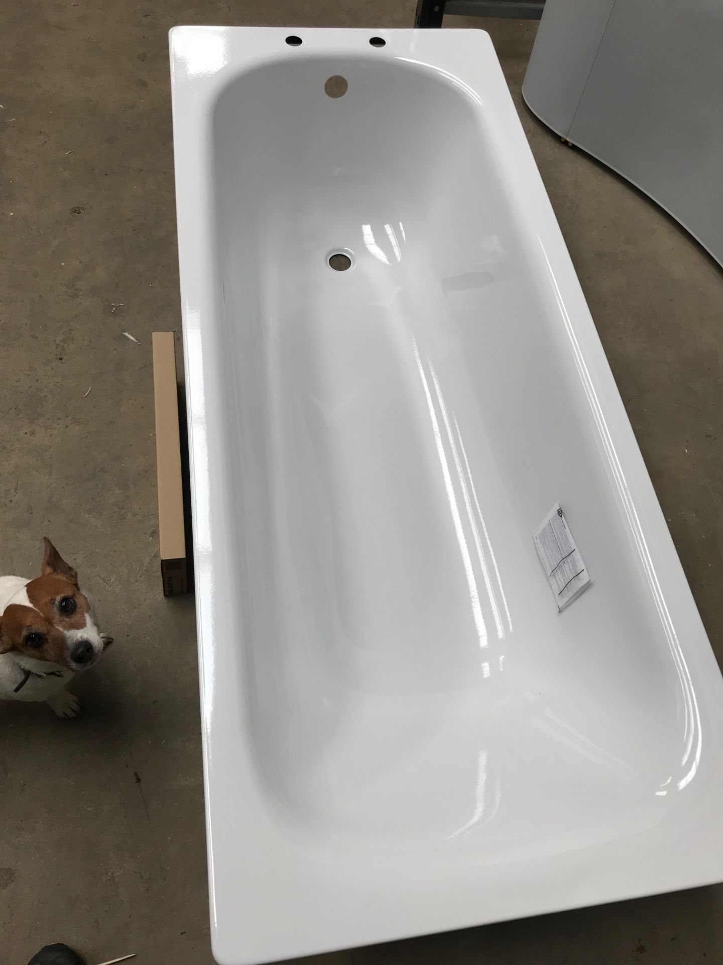 Pacific Steel Bath - Incl Legs and Pre Drilled Holes - Bild 3 aus 4