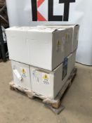 Pallet of 6 x Navassa Close Coupled Toilet with Soft Closing Seat