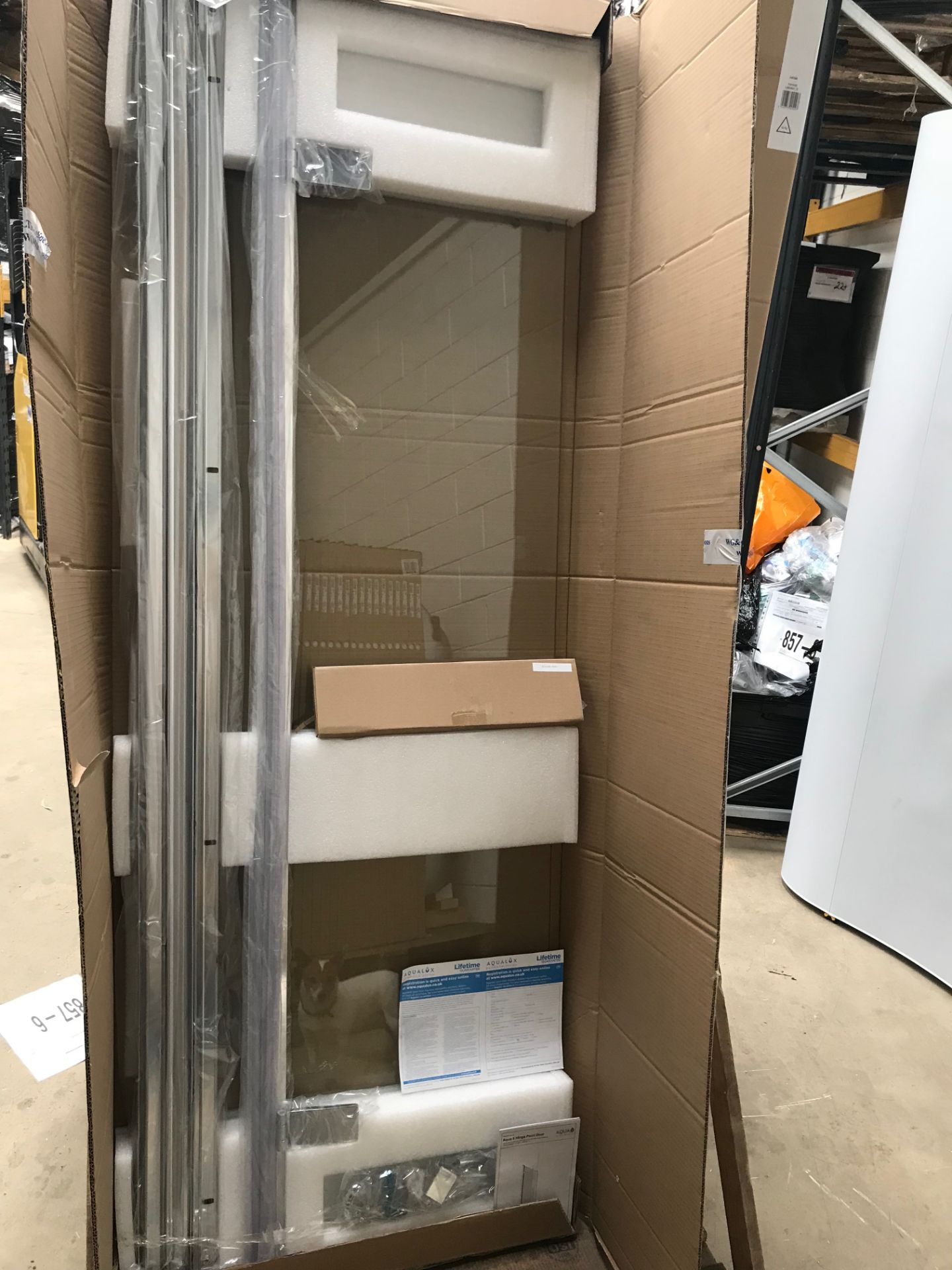 6 x Shower Screen Enclosure door - 900mm door - Bild 5 aus 9