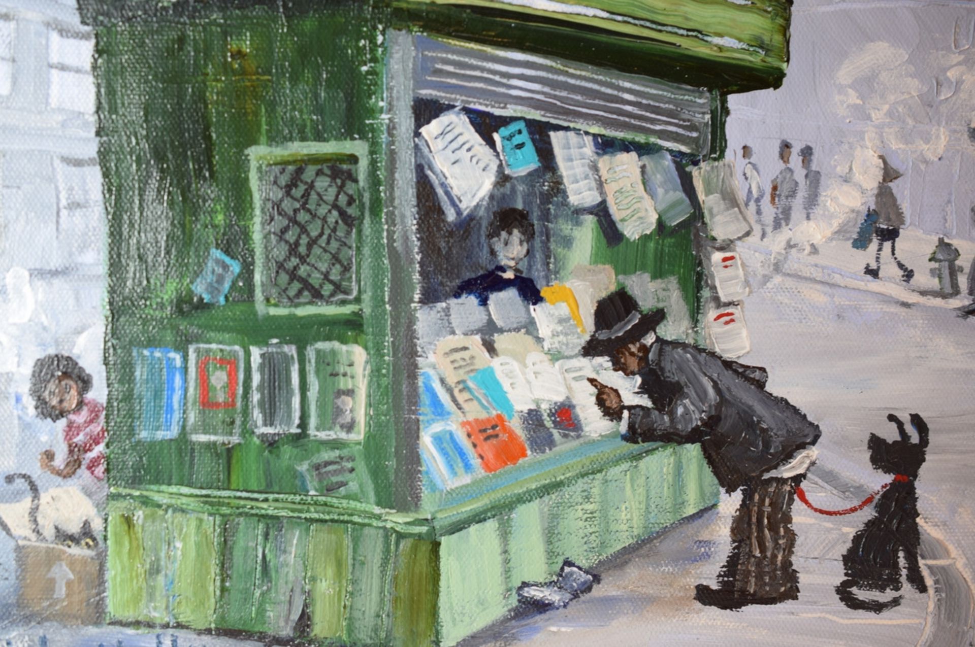 Nick Holly - Mr Bojangles at a News Stand NYC - Image 2 of 4