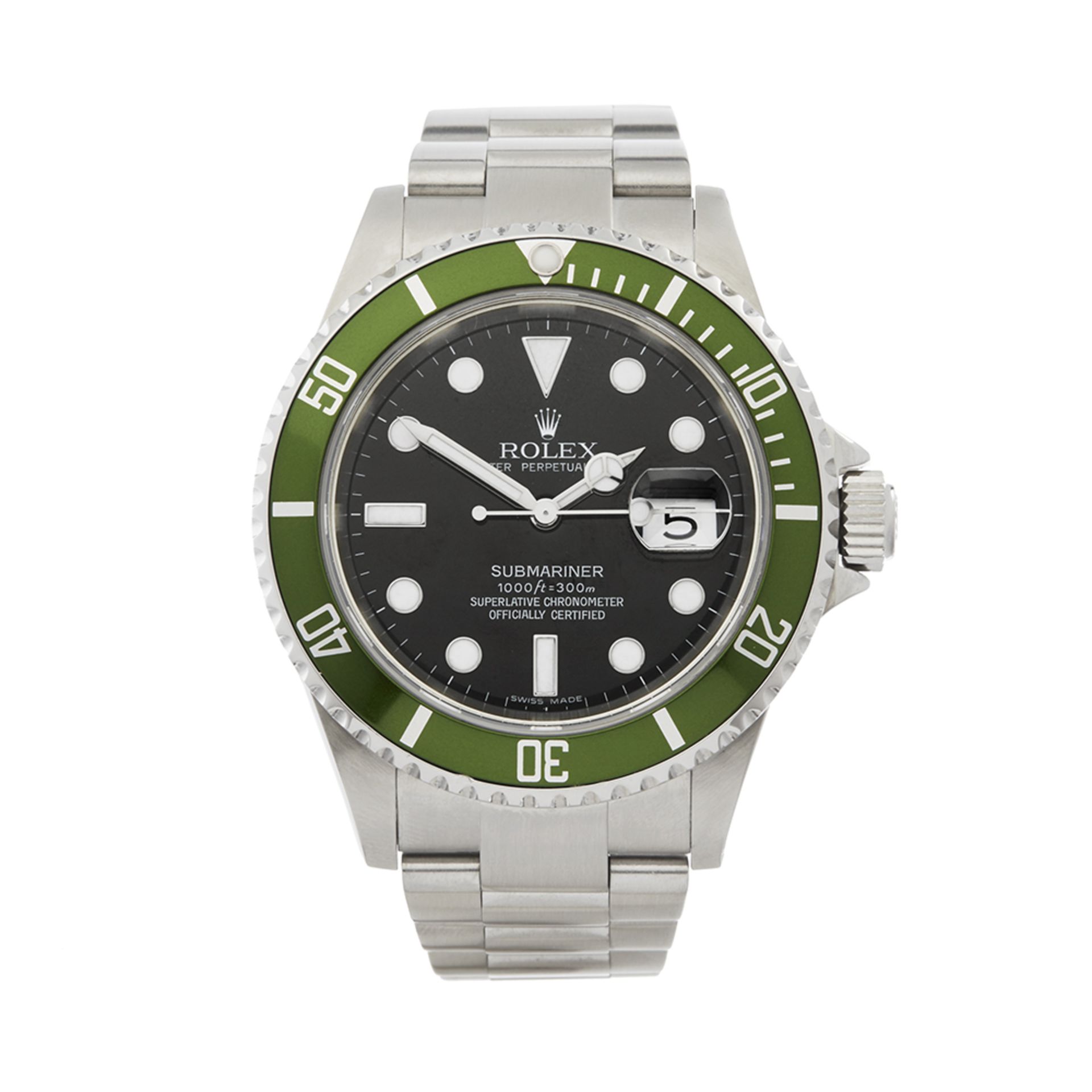 Submariner Kermit Stainless Steel - 16610LV - Image 2 of 7