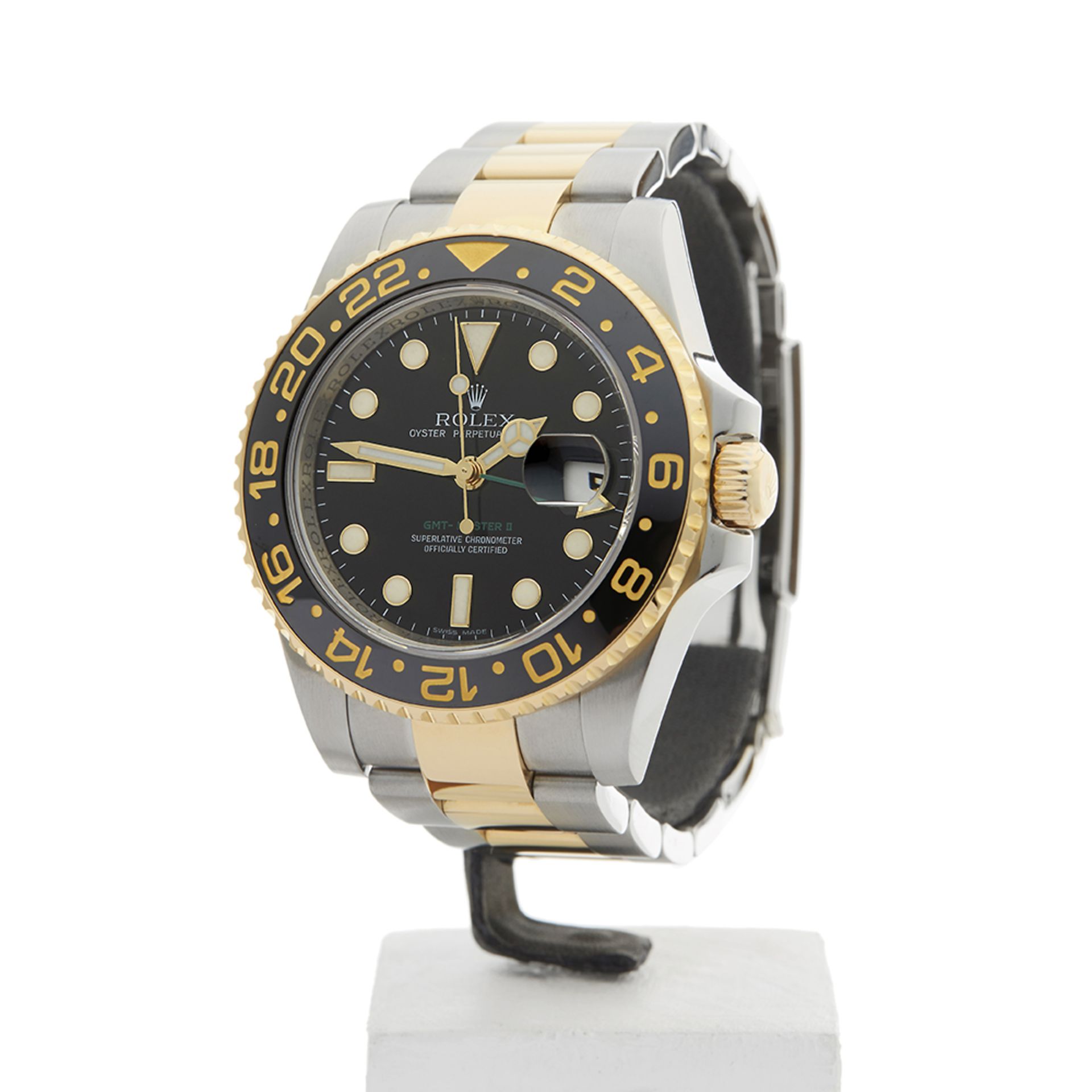 GMT-Master II 40mm Stainless Steel & 18K Yellow Gold - 116713 - Image 3 of 9