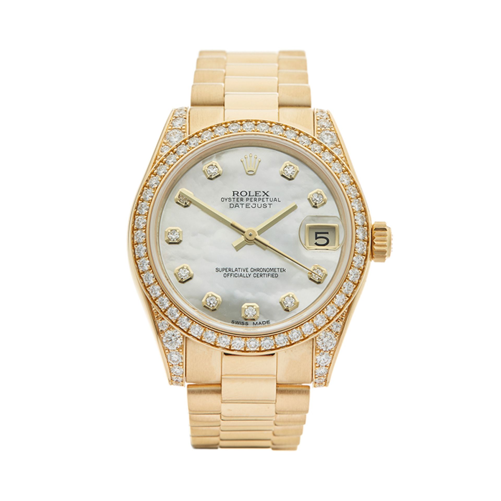 Datejust 31mm 18K Yellow Gold - 178158 - Image 2 of 8