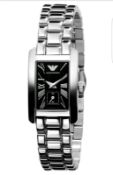 BRAND NEW LADIES EMPORIO ARMANI WATCH AR0170, COMPLETE WITH ORIGINAL PACKAGING AND MANUAL - FREE P &