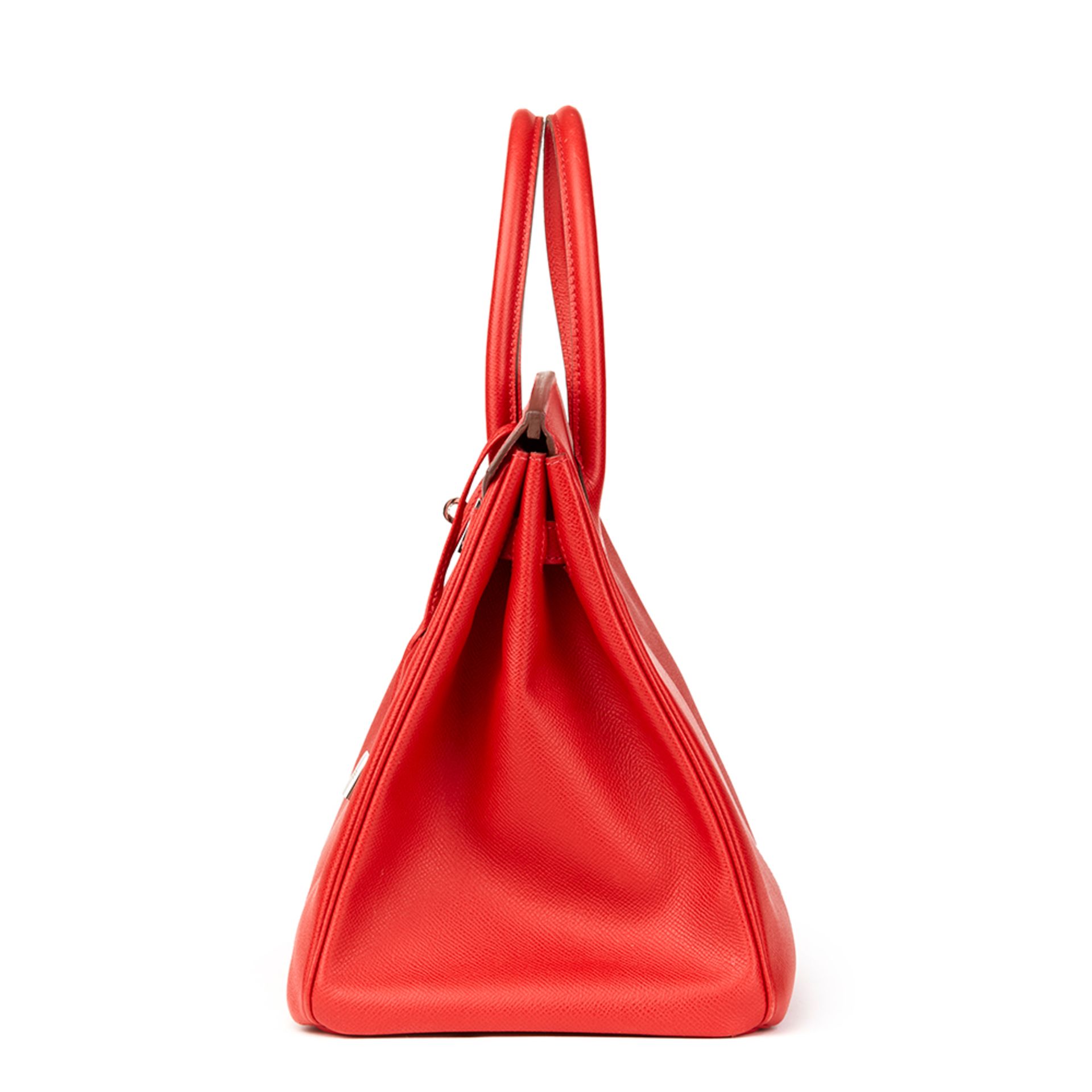 Hermès Rouge Casaque Epsom Leather Birkin 35cm - Image 5 of 11