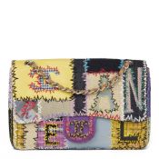 Chanel Multicolour Patchwork Multi-Fabric Jumbo Flap Bag