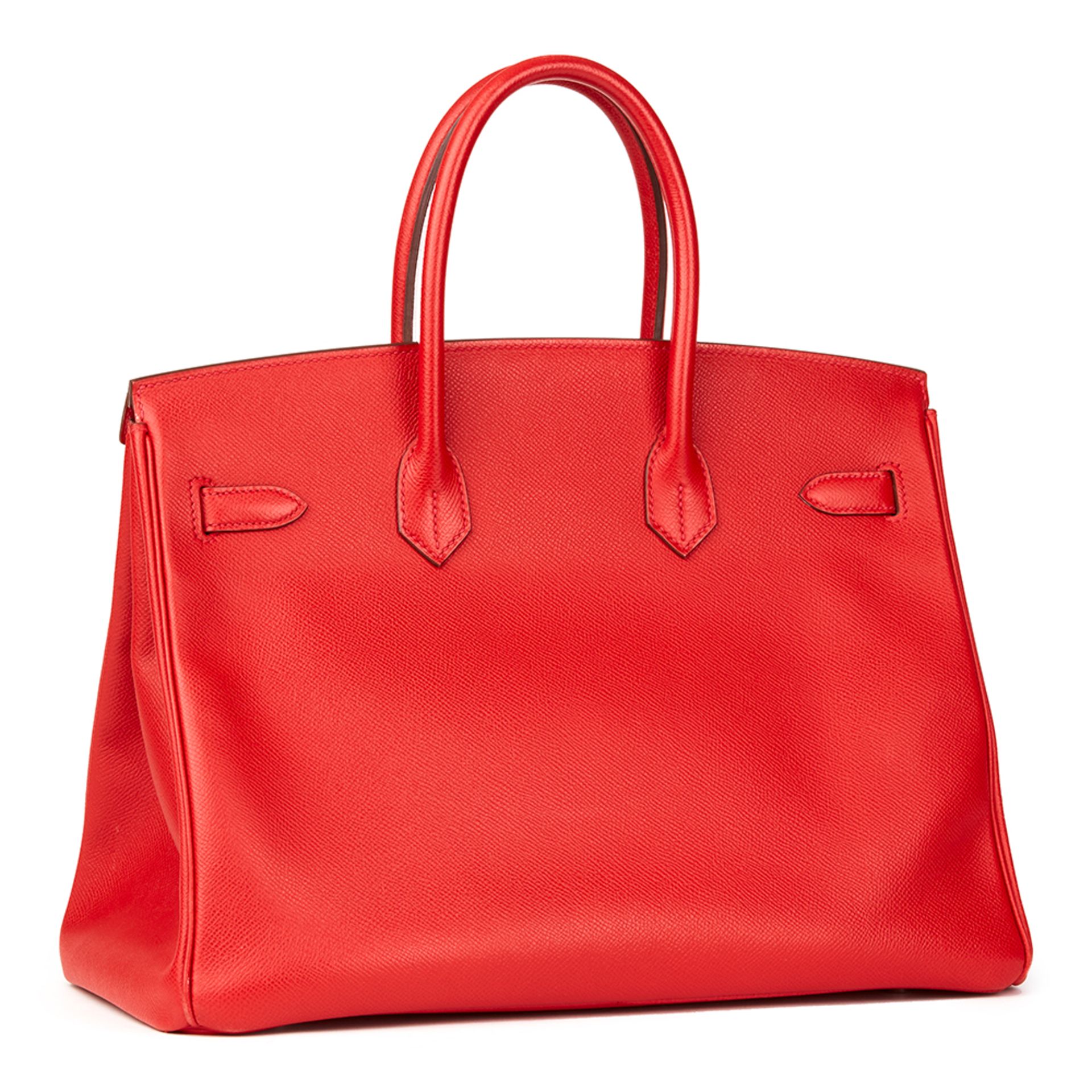 Hermès Rouge Casaque Epsom Leather Birkin 35cm - Image 3 of 11